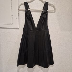 Zara Black Buckle Detail Dress